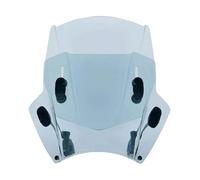 Moto Pare-Brise pour CRF250L/M 2012-2021 pour CRF300L 2021 Pare-Brise De Moto Universel Couvre-Pare-Brise Écran Lentille De Fumée Déflecteur De Motos(Adjust Light Grey)