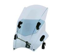 Moto Pare-Brise pour Ducati pour Monster 696 796 821 1100 Evo pour Scrambler 1100 pour Icon pour Urban pour Enduro pour Classic Pare-Brise Moto Pare-Brise Universel(Transparent Gray)