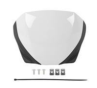 Moto Pare-Brise pour Triumph pour Trident660 2021 2022 Moto Avant Écran Lentille Pare-Brise Carénage Déflecteur Accessoires Moto (Color : Blanc)
