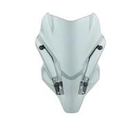 Moto Pare-brise Protecteur Double Bulle Avec Support Pour Y&amaha Pour MT07 FZ07 2021-2024(Light Smoke)