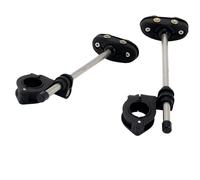 Moto Pare-Brise Support De Pare-brise Universel Pour Moto Avec Guidon De 22 Mm, 25 Mm Et 28 Mm Pour F800R Et CB1300 - Kits De Montage De Pare-brise Réglables