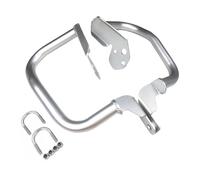 Moto Pare Carters Pour NC750X NC700X NC700S 2012 2013 2014 2015 2016 2017 2018 Protection Moteur Autoroute Crash Bar Cadre Protection Pare-chocs Moto Crash Bars(Argent)
