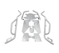 Moto Pare Carters Pour VOGE SR4 Pour MAX350 Moto Autoroute Moteur Garde Pare-chocs Cascade Cage Crash Bars Moto Crash Bars(Argent)