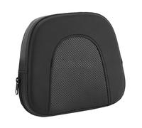 Moto Passager BACKREST Bar Coussin de dossier arrière pour universel en PU noir pour moto accessoire pour Chopper pour Cruiser
