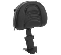 Moto Passager BACKREST Bar Kit de coussinets de dossier réglables pour conducteur Av&ant accessoires de moto noirs pour Yellowwing GL1800 2018-2023