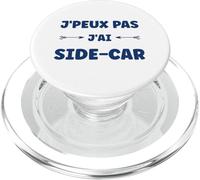 Moto Passionné Sidecar Motos Humour j'peux Pas J'Ai Side-Car PopSockets PopGrip pour MagSafe