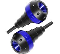Moto Patins De Cadre pour Suzuki AX4 2016-2023, Cadre De Moto Anti-Collision Protection Contre Les Chutes Slider Crash, Protection Contre Les Chutes Accessoires,A Blue