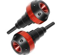 Moto Patins De Cadre pour Suzuki AX4 2016-2023, Cadre De Moto Anti-Collision Protection Contre Les Chutes Slider Crash, Protection Contre Les Chutes Accessoires,A Red