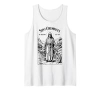 Moto Patron Saint Columbanus Motard Débardeur