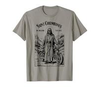 Moto Patron Saint Columbanus Motard T-Shirt
