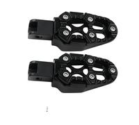 Moto Pédale Pour 1 Paire De Pédales Universelles En Alliage D'aluminium Angle Réglable Pour Moto Scooter Pour VTT Vélo Électrique Repose-pieds Moto Cale Pied(Black)