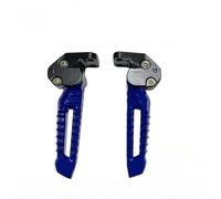 Moto Pédale Pour Accessoires De Pédale Moto Adaptés Au Seuil Porte Et Scooter, Verrouillage Du Pied Moto Cale Pied(Royal-blue)