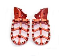 Moto Pédale Pour Sur-Ron Pièces Modification Pour Ultra Bee 2023Repose-pieds En Alliage D'aluminium CNC Moto Moto Cale Pied(Red)