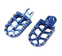 Moto Pédale Pour Suzuki Pour DRZ400SM Pour DRZ 400 SM Pour 400e Pour 400sm Pour DRZ400 Repose-pieds Pour RM 250 Pour RMX 125 Accessoires Moto Moto Cale Pied(Blue)