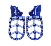 Moto Pédale Pour Ultrabee Surron Pour Ultra Bee Repose-pieds Pédale Tout-terrain Véhicule Électrique Moto Accessoires Moto Cale Pied(Blue)