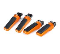 Moto Pédales Compatible Avec CBR600F 2001 2002 2003 2004 2005 2006 2007 2008 2009 2010 2011 2012 2013 2 Paires De Repose-pieds Avant Et Arrière Pour Moteur