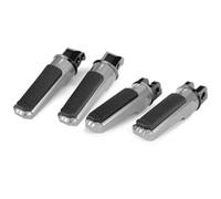 Moto Pédales Compatible Avec CBR600F 2001 2002 2003 2004 2005 2006 2007 2008 2009 2010 2011 2012 2013 2 Paires De Repose-pieds Avant Et Arrière Pour Moteur