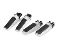 Moto Pédales Compatible Avec CBR600F 2001 2002 2003 2004 2005 2006 2007 2008 2009 2010 2011 2012 2013 2 Paires De Repose-pieds Avant Et Arrière Pour Moteur