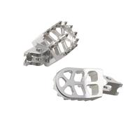 Moto Pédales Pour CR125 Pour CR250 2002 2003 2004 2005 2006 2007 Pour CRF450RX 2017 2018 2019 1 Paire De Repose-pieds De Moto Repose-pieds En Aluminium