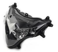 Moto Phare Avant Lampe Boîtier De Phare De Moto Ensemble De Phare De Phare pour Suzuki pour GSXR1000 pour GSXR 1000 2009-2017 Phare Travail Moto Phare(Transparent)