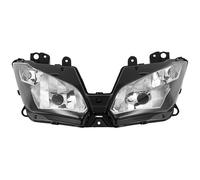 Moto Phare Avant Lampe Phare De Moto Noir Transparent pour Kawasaki pour Ninja 300 pour EX300 2013 2014 2015 2016 2017 Phare Travail Moto Phare