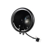 Moto Phare Avant Lampe Support De Phare De Moto 5,75 Pouces Boîtier De Support De Montage De Seau pour Sportster pour XL883 pour XL1200 2004-2014 Phare Travail Moto Phare(Noir)