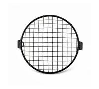 Moto Phare Couvre Grille Grille de Protection pour Phare Avant de Moto 6,5 Pouces, Protection pour Phare Cafe Cruiser