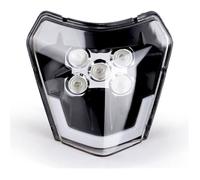 Moto phare LED plaque phare avant adapté for KTM EXC 300 XC XCF XCW XCFW SX SXF SXS 125 à 690 2012-2022 tête lumière mèche