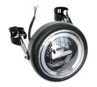 Moto Phare Phare LED Moto 65 Pouces Rond Universel Pour Sportster Pour Cafe Pour Racer Pour Chopper Pour Bobber Pour Suzuki(Headlight B)