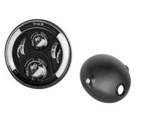 Moto Phare Universel Pour Victory Phare Rond 7,5" À LED Pour Moto(7.5 light housing A)