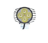 Moto Phares LED Klaxon De Batterie 36 V/48 V pour Vélo Électrique Phare Avant 4 Broches/3 Broches Conception Étanche(3pin Plug typeA)