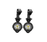 Moto Phares LED pour BMW pour R1200GS pour ADV K1600 F800GS G310GS Feux De Croisement À LED Moto Feux Antibrouillard Auxiliaires Accessoires E9(Light and Cover)