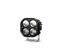 Moto Phares LED Pour Voiture Moto SUV VTT Camion Phares Antibrouillard Carrés Étanches À LED 3" 40 W Blanc Et Jaune(40w white 2pcs)