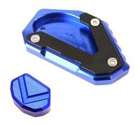Moto Pied Béquille Latérale Pad Extension De Béquille Latérale CNC Moto pour Suzuki pour VSTROM 650XT pour 650 DL650 2004-2020(Blue-A Set)