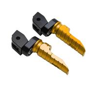 Moto Pieds Pédale Pédales Motos pour Ducati Monster 937 950 / Plus 2021 2022-2023,Repose-Pieds Réglables Repose-Pieds Frein Changement Arrière Ensemble,Gold