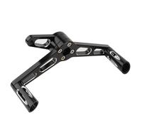 Moto Pieds Pédale Pédales Motos pour Harley Sportster Custom XL 883 1200 Nightster 1200N,Commandes Reculées Réglables en Aluminium pour Moto, Repose-Pieds Et Pédales,I