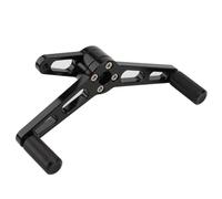 Moto Pieds Pédale Pédales Motos pour Harley Sportster Custom XL 883 1200 Nightster 1200N,Repose-Pieds Réglables Repose-Pieds Frein Changement Arrière Ensemble,E