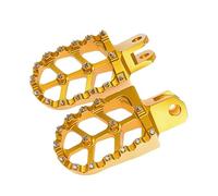 Moto Pieds Pédale Pédales Motos pour Suzuki DR-Z 400E 2000 2001 2002 2003 2004 2005 2006 2007,Repose-Pieds Réglables Repose-Pieds Frein Changement Arrière Ensemble,Gold