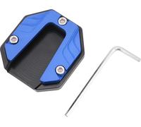 Moto Plaque latérale de support Haute résistance Support de kick Accessoire bleu