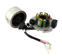Moto Plaque Magnéto D'allumage Stator Kit De Rotor De Stator De Magnéto D'allumage De Moto Moteurs Horizontaux pour Li&Fan LF150 150cc