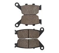 Moto Plaquette De Frein Pour NTV 650 1988-1997 2 Paires Plaquettes De Frein Avant Et Arrière Revere(Front and Rear)