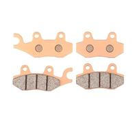 Moto Plaquettes De Frein Plaquettes de frein avant et arrière frittées pour Ninja 250 300 400 EX300 pour Z300 ER300 Ninja250 EX250R EX250 Z250SL Ninja400(1 set)