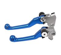 Moto Poignée Accessoires Pour WR250F Pour WR450F Pour WRF 250 450 2001-2015 Leviers Embrayage Frein Pliables Pivotants Poignées De Moto(Blue)