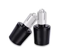 Moto Poignée D’extrémité Guidon Poignées Extrémités Cap Plug Slider Couvercle Contrepoids Pour Rebel CMX 1100 300 500 CM300 CM500 Embout guidon moto(Noir)