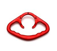 Moto Poignée Réservoir Carburant Moto Accoudoir Passager Arrière Guidon pour Z800 Z1000 Z1000SX Z650 Z900 ZX-6R ZX-10R pour Ninja(Rouge)