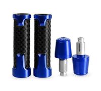 moto Poignées De Guidon Anti-vibrations Pour Moto Pour Pour Rebel300 CMX500 CMX300 Rebel CMX 500 300 2018-2022 extrémité du manche(Blue Blue)