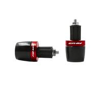 Moto Poignées de Guidon Embouts De Poignées De Guidon De Moto, Bouchons De Poignées De Guidon, Accessoires De Curseur, Bouchons D'extrémité De Guidon De Moto Pour Pour ER-6F(Red)