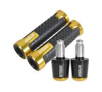 moto Poignées De Guidon Moto 7/8'' 22 Mm Pour Pour NC700 NC750 X/S NC700S NC700X NC750X NC750S Integra 750 700 extrémité du manche(Gold)