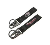 Moto Polyester Broderie Porte-clés pour Triumph Pendentif Porte-clés Boucle Suspendue Lanière Porte-clés Moto Portable Polyvalent Durable Accessoires,Black-A