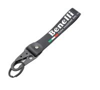 Moto polyester Porte-clés personnalisé en brodé porte-clés personnalisé porte-clés pour Benelli,Black-A
